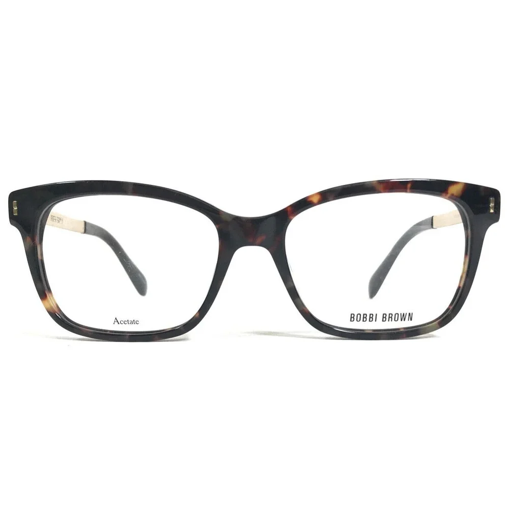 Bobbi Brown Eyeglasses Frames THE CHARLIE 1QA Tortoise Gold Thick Rim 51-17-140